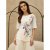 Футболка женская BeGood SS21WJ150B Floral Shadow молочный - размер 58