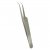 Пинцет-игла Yoko SP 004 острый, загнутый, матовый (120 мм)