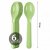 Комплект ложек для пикника ND Play полипропилен Салатовый (6 шт)