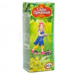 Сок с 6 мес. Сады Придонья Яблоко виноград (200 мл)