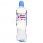 Вода природная питьевая Святой Источник Спорт Негазированная (750 мл)