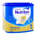 Смесь с 0 мес. молочная Nutrilon 1 Премиум (400 г)