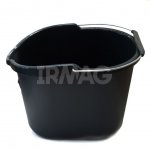 Ведро для швабры Vileda без системы отжима, Серое (12 л)