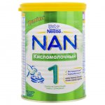 Смесь с 0 мес. молочная NAN 1 Кисломолочная с бифидобактериями (400 г)