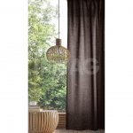 Комплект штор Волшебная ночь Рогожка Шоколад (2 шт.)
