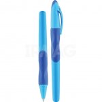 Ручка шариковая для левшей deVente Пиши-стирай Study Pen Синяя (0,7 мм)