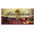 Шоколад темный Бабаевский Кедровые орехи и лесные ягоды (100 г) годен до 19.06.21