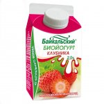 Биойогурт фруктовый Янта Байкальский Клубника (500 г)