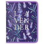 Папка для тетрадей Erich Krause пластиковая на молнии Lavender A4