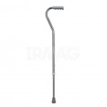 Трость B.Well Ortho со смещенным центром тяжести серебро WR-417