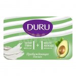 Крем-мыло туалетное Duru 1+1 Белая глина и Авокадо (80 г)