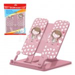 Подставка для книг Erich Krause пластиковая Princess Pastel Розовый