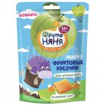 Кусочки фруктовые ФрутоНяня с 12 мес. Яблоко (53 г)