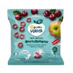 Паффсы ФрутоНяня с 12 мес. Яблоко вишня (21 г)