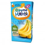 Нектар ФрутоНяня с 6 мес. Банан с мякотью (200 мл)