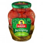 Овощное ассорти Дядя Ваня маринованное Огурцы и томаты (1,8 кг)