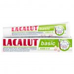 Зубная паста детская Lacalut Basic 2-6 лет (60 г)