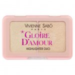 Палетка хайлайтеров для лица Vivienne Sabo Merci Gloire d'amour (6 г)