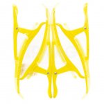 Зажим для волос Melon Pro CH36642 Пластик Желтый (4 шт)