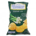 Чипсы картофельные Московский картофель со вкусом зеленого лука (70 г)