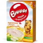Каша безмолочная Винни с 5 мес. пшеница с яблоком (200 г)