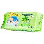 Влажные салфетки Мое Солнышко Очищающие (70 шт)