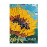 Альбом для рисования Erich Krause на клею Flowers A4 (40 л.)