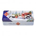 Набор чая Hilltop Новогодний Шкатулка Белоснежный кабриолет (150 г)