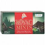 Шоколад молочный Halloren Royal Thins c Мятной начинкой (200 г)