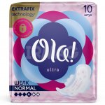 Прокладки гигиенические Ola! Ultra Шелковистая поверхность Normal (10 шт.)