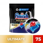 Капсулы для посудомоечной машины Finish Ultimate бесфосфатные (75 шт)