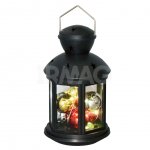 Фонарь со светодиодной гирляндой внутри Uniel RGB свет (12 x 20 см)