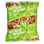 Макаронные изделия Честный Продукт Спиральки с томатом и шпинатом (400 г)
