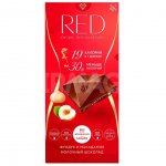 Шоколад молочный Red Фундук и Макадамия (85 г)