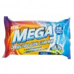 Средство для стирки Mega твердое Альпийская свежесть (150 г)