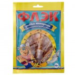 Снек рыбный Флэк кусочки Янтарная рыбка Путассу северная с перцем (50 г)