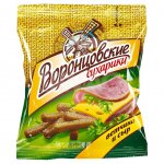 Сухарики Воронцовские с ветчиной и сыром (80 г)