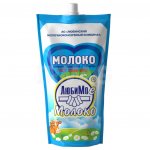 Молоко сгущеное Любимое молоко цельное с сахаром 5% (280 г)