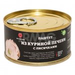 Паштет Мясничий из Куриной печени с лисичками (120 г)