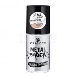 Топовое покрытие для ногтей Essence Metal Shock Sealing Top coat Закрепляющее (8 мл)