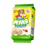 Вафли Сладкая Слобода Муля Красотуля Молочно-ореховые (180 г)