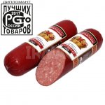 Колбаса варено-копченая МПК Ангарский Сервелат ГОСТ (320 г)