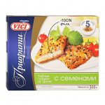 Порции рыбные Vici Приорити из филе в панировке с семенами (300 г)