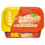 Сыр плавленый Карат Коралл с настоящими креветками 45% (400 г)