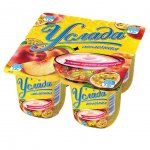 Продукт йогуртный Услада молочная с соком персика и маракуйи 1,2% (95 г)