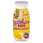 Напиток кисломолочный Actimuno Kids тропический микс 1.5% (95 г)