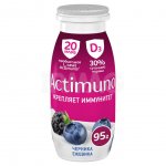 Напиток кисломолочный Actimuno черника-ежевика 1.5% (95 г)