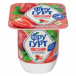Йогуртный продукт Фругурт клубника 2.5% (115 г)