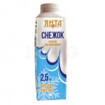 Напиток кисломолочный Янта йогуртный с сахаром Снежок 2,5% (500 г)