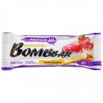Батончик протеиновый Bombbar неглазированный Малиновый чизкейк (60 г)
